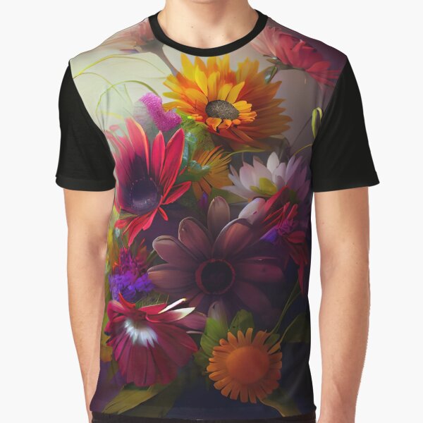 Art Floral Digital Designs The Arts Of Flowers In Atlanta Georgia Graphic T Shirt