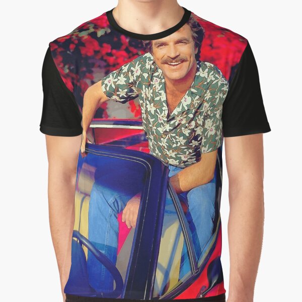 Tom Selleck - Happy Graphic T-Shirt