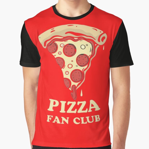 Pizza Fan Club Graphic T-Shirt