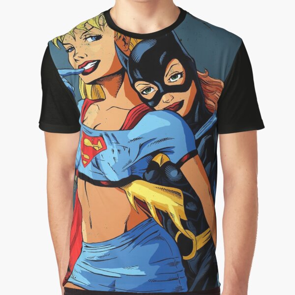 Superhero Love Affair Graphic T-Shirt