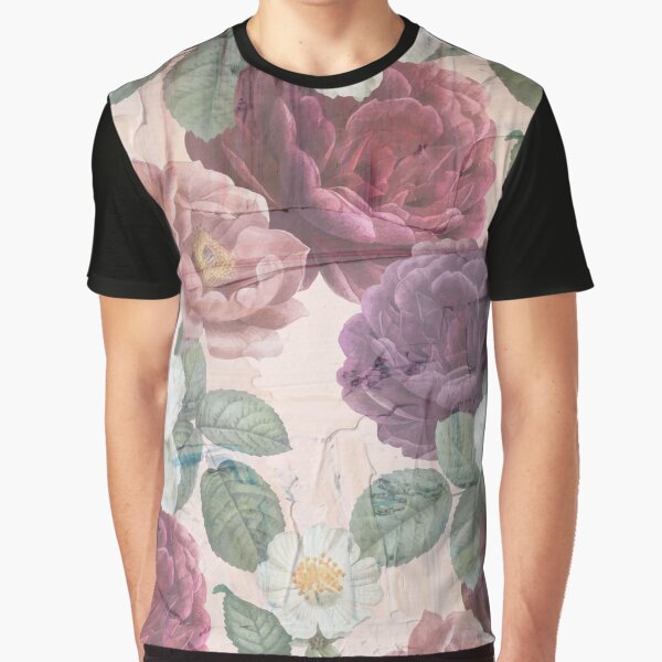 Flower Painting Graphic T-Shirt