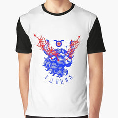 artistic taurus season zodiac signs lover Graphic T-Shirt