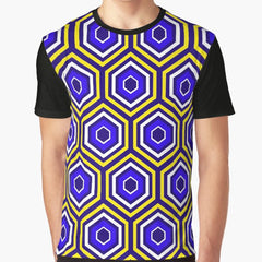 Abstract Pattern Graphic T Shirt