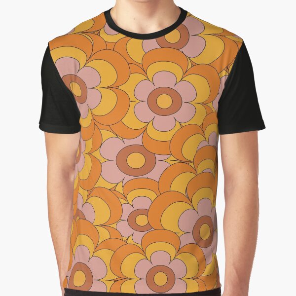 vintage flower pattern Graphic T-Shirt