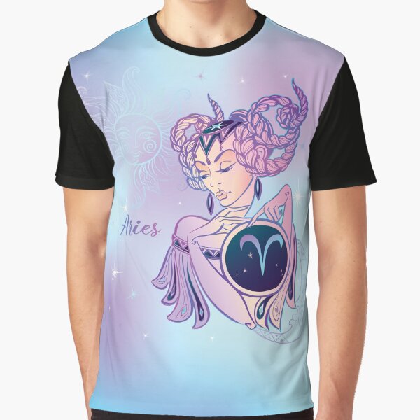 Aries - Zodiac Sign Graphic T-Shirt
