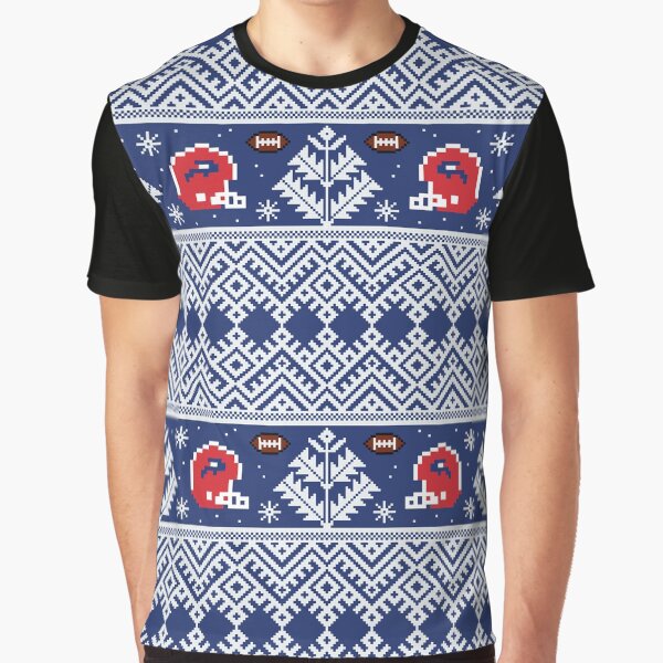 8-Bit Buffalo Winter Graphic T-Shirt