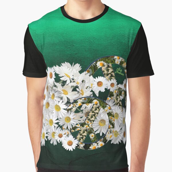 Peace Daisy Tranquility Graphic T-Shirt