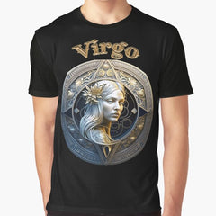 Virgo zodiac sign Graphic T-Shirt