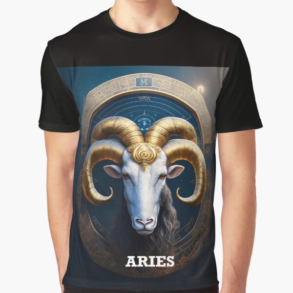 Aries The Zodiac Sign Graphic T-Shirt