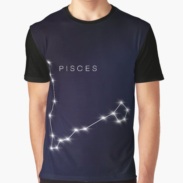 Pisces Constellation Graphic T-Shirt