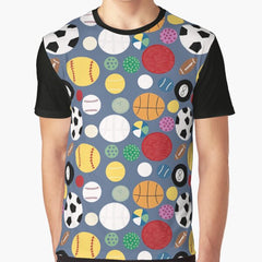 Ball Sports Graphic T-Shirt