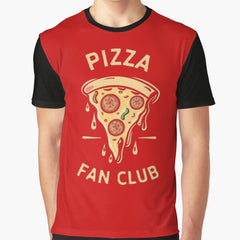 Pizza Fun Club Graphic T-Shirt