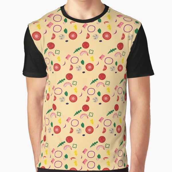 Pizza ingredients Graphic T-Shirt