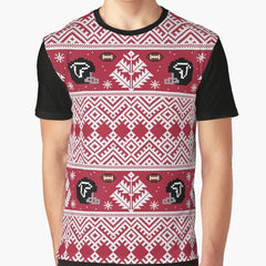 8-Bit Atlanta Winter Graphic T-Shirt
