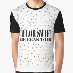 Taylor Swift Eras Confetti Design Graphic T Shirt