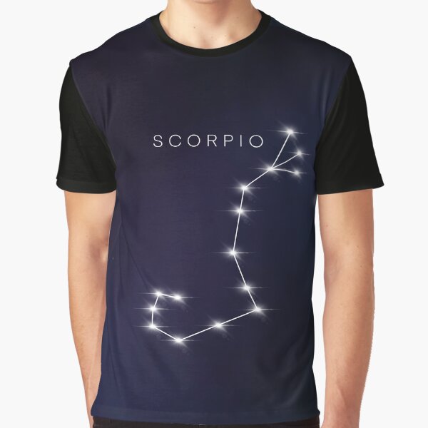 Scorpio Constellation Graphic T-Shirt
