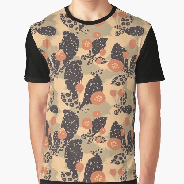 Fantasy flowers in 60s colors Graphic T-Shirt