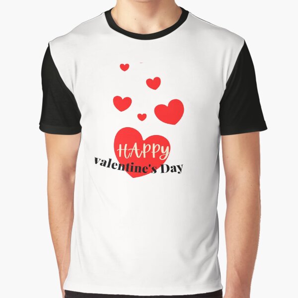 Happy Valentines Day Valentines Dayvalentinevalentinesromanticromanceboyfriendcoupleheartswifehusbandi Love You Graphic T Shirt