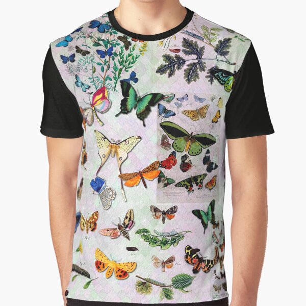 Flock of Butterflies Graphic T-Shirt