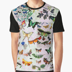 Flock of Butterflies Graphic T-Shirt