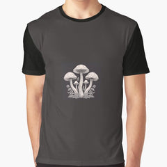 Aesthetic Mushrooms Graphic T Shirt