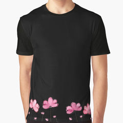 Flower Night Graphic T-Shirt