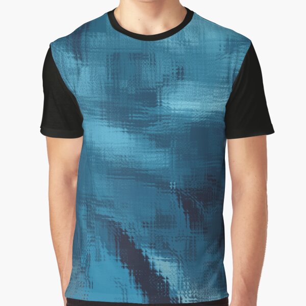 Abstract Textured Painting Graphic T Shirt