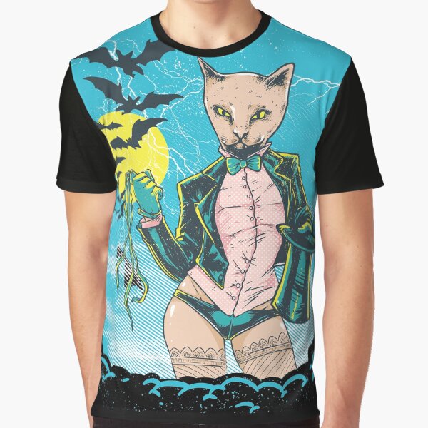 She Cat Mom Graphic T-Shirt