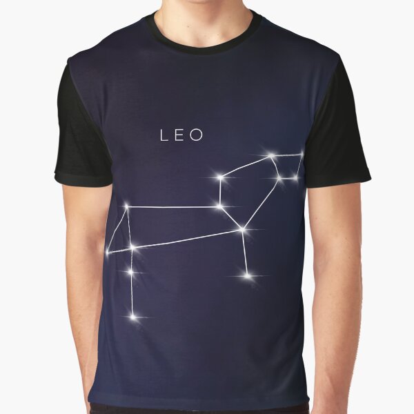 Leo Constellation Graphic T-Shirt