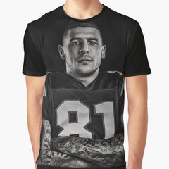 Aaron Hernandez Graphic T-Shirt