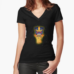 Cathanos Fitted V-Neck T-Shirt