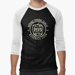 1913 Newark Peppers Defunct Vintage Baseball ¾ Sleeve T-Shirt