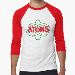 Atoms Springfield [Roufxis - RB] Baseball ¾ Sleeve T-Shirt