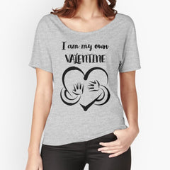I am my own Valentine | Happy Valentines day celebration Relaxed Fit T-Shirt