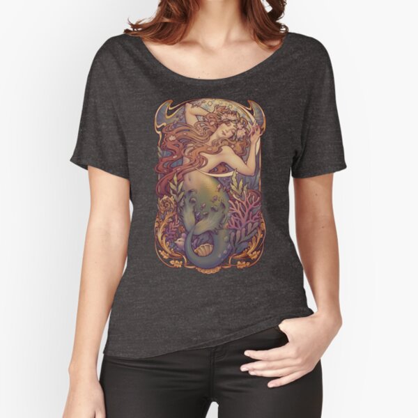 Andersens Little Mermaid Relaxed Fit T Shirt