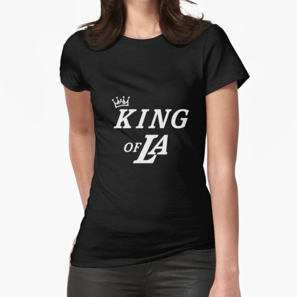 King of LA - Blk Fitted T-Shirt