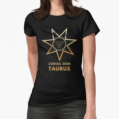 Zadiac sign Taurus Fitted T-Shirt