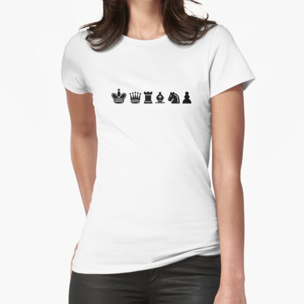 Chess sports Fitted T-Shirt