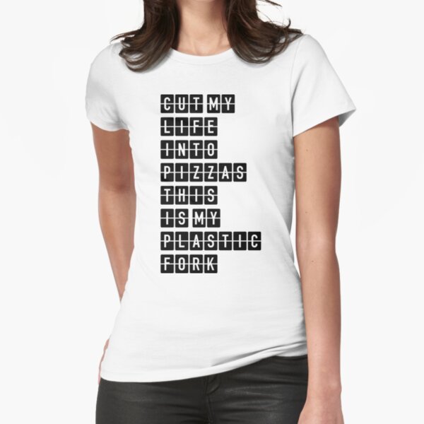 Two Pizzas Fitted T-Shirt