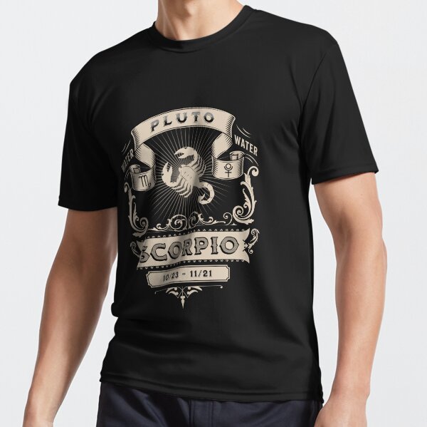 The Zodiac Sign of Scorpio Active T-Shirt