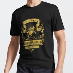 The Zodiac Sign of Sagittarius Golden Vintage 1985 Active T-Shirt