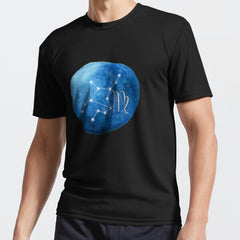 Virgo Zodiac Sign Constellation Astrology Active T-Shirt