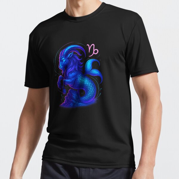 Capricorn Zodiac Symbol Active T-Shirt
