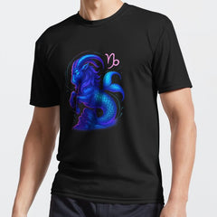 Capricorn Zodiac Symbol Active T-Shirt