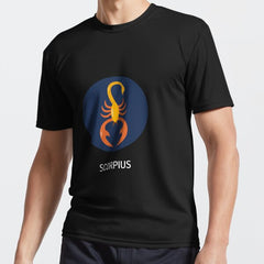 Scorpius Zodiac Sign Test Active T-Shirt