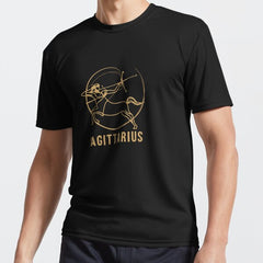 Sagittarius zodiac Active T-Shirt