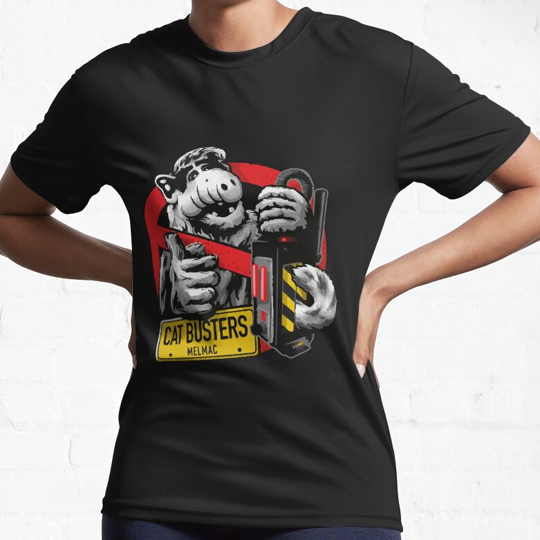 Alf Cat Busters Active T Shirt