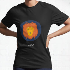 Zodiac Leo Sign Active T-Shirt