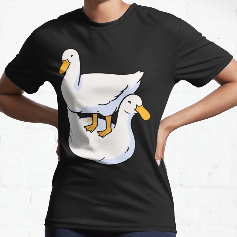 Quack Stack Ducks Active T Shirt