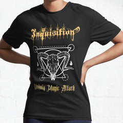 Inquisition- Unholy Magic Attack Colombia Anxious Death Active T-Shirt